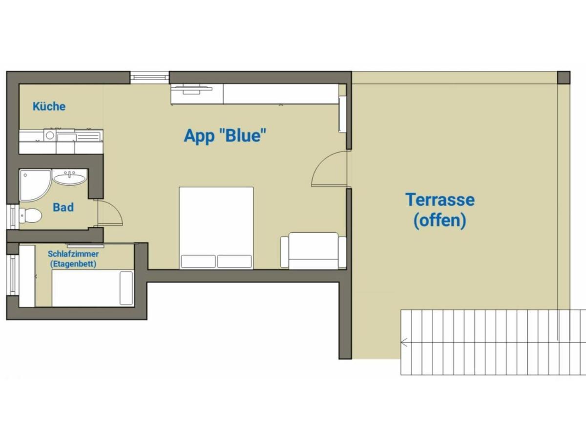 Blue Sea Vir Apartments Dış mekan fotoğraf